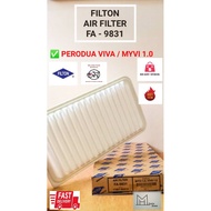 PERODUA VIVA 650 850, MYVI 1.0 AIR FILTER - [FA-9831]