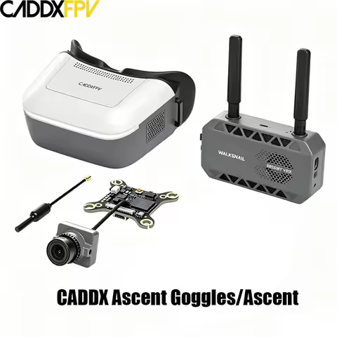 CADDX Ascent Goggles VRX Lite VTX Kit 5.8Ghz 1080P Low Latency FPV Goggles For RC FPV Drone