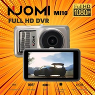 กล้องติดรถยนต์ Nuomi Mi10 FULL HD 1080p WDR G-Sensor Car Dash Cam ภาพคมชัด บันทึกวนทับอัตโนมัติ