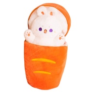 1Pc 40/60/80Cm Japan Taiyaki Cat Plush Toy Anime Figure Cat Hiding In Cushion Bag Ferry Bunny Carrot