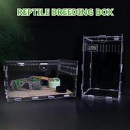 Acrylic Pet Breeding Box Reptile Pet Gecko Box Lizard Ecological Tank