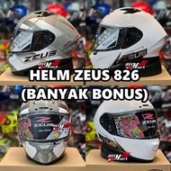 ZEUS 826 Motif Helmet (MANY BONUSES) - ZEUS ZS-826 ZS826 FullFace Helmet