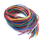 10 สี 16-18-20-22-24-26-28-30 สายไฟซิลิโคน 10 ฟุตแต่ละสี 22 AWG Stranded ทองแดง Hookup ชุดสายไฟ