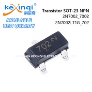 (20PCS) 2N7002_7002 2N7002LT1G_702 Transistor 7002 702 SOT-23 NPN SMD Chip Triode