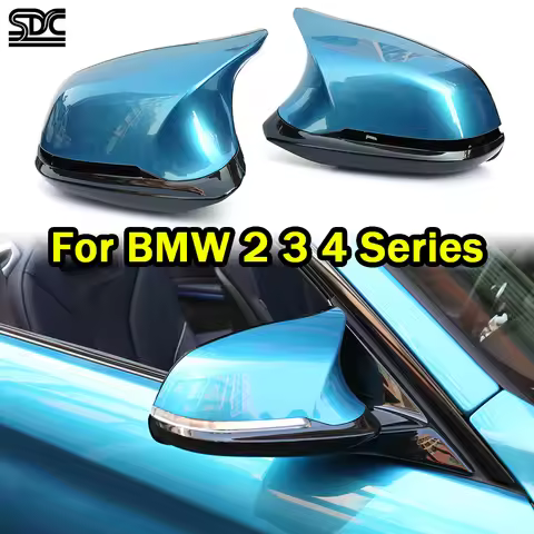 Upgrade to M2C M3 M4 For BMW 2 Series F22 F23 F30 F31 330i F32 F33 Coupe 430i Glossy Black Mirror Co