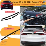 Honda CR-V CRV G6 2024+ Front Grill Upper Lining Protector Cover Sporty Design For Car Accessories