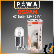 Pawa (2pcs) Osram R5W BA15s 12V 24V Auto Sidelight Reversing Bulb 67 5007 5627