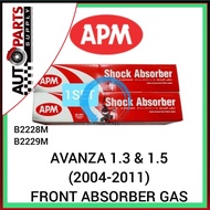 APM B2228M B2229M TOYOTA AVANZA F601 1.3 F602 1.5 FRONT ABSORBER GAS SET