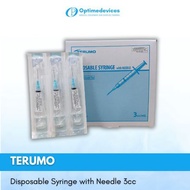 [TERUMO] Disposable Syringe with Needle 3cc