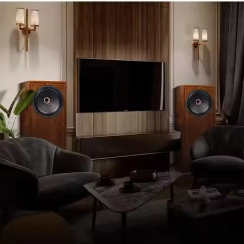 A-1324 10/12 Inch Coaxial Floor Speaker Loudspeaker HIFI Fever High/Low Coaxial Adjustment 200W 6 Oh