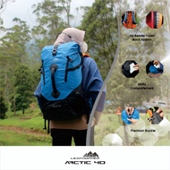 Rolltop UltraLight backpack 40L Leafhopper ARCTIC series FREE RAINCOVER