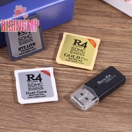 [risingmpS] Secure Burning Card Gold White For R4 SDHC Digital Memory Card Portable Flashcard Video 