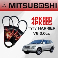 Toyota Harrier V6 3.0 Fan Belt (4PK885 / 4PK880) - Mitsuboshi  Fan Belt
