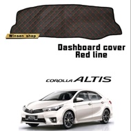 Toyota corolla altis 2014-2019 dashboard cover