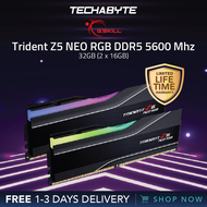 G.Skill Trident Z5 Neo RGB | 32GB (2 x 16GB) | SDRAM | DDR5 5600 MT/s | Dual Channel Desktop Memory
