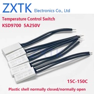 CHIP IC 5PCS Temperature Control Switch KSD9700 5A250V 15C-150C 20/25/30/35/40/45/50/55/60/65/70C Pl