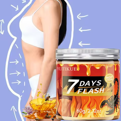 Yuitikue 7 Days Flash Hot Cream, Advanced Hot Massage Cream for Body Firming, Hydrating & Moisturizi
