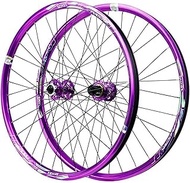 Mountain Bike 26/27.5/29inch Wheelset,32H Disc Brake 9mm/15mm Double Wall Aluminum Alloy Rim 7-12 Sp
