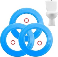 Pushglossy 3 Pack Flush Valve Seal Toilet Tank Repair Gasket Kit Compatible with American Standard C