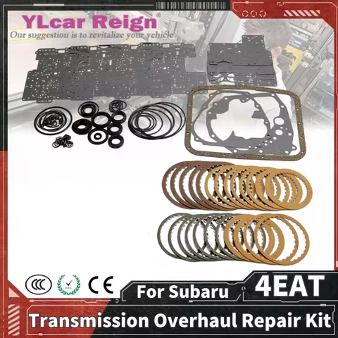 4EAT Automatic Transmission Overhaul Rebuild Kit Clutch Friction Plate Gearbox Oil Seal Disc Repair 