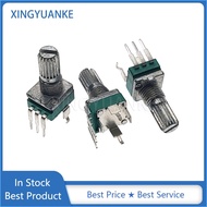 5Pcs/lot Sealed 3-Pin RK097N Single Vertical Potentiometer With Bracket C10K C20K C50K C100K C500K C