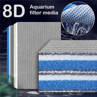 1Pcs New 8D Aquarium Filter Sponge 8-Layers High-Density Biochemical Filter Cotton Sponge Aquarium A