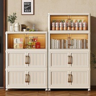 【50cm】Storage Box Cabinet Organizer Multipurpose Foldable Storage Box Double Storage Cabinet