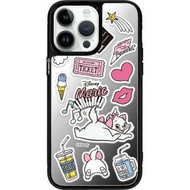 (多種型號可選)迪士尼瑪麗貓 iPhone 15/14/13/12/11/Pro/Pro Max 鏡面保護殼 升級版-5170 手機殻