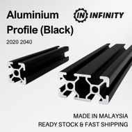 Ready Size✨Black Aluminium Profile 2020 2040 3030