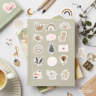 Tumblr Stickers Boho Choco/s Sticker Pack Cute Sticker/s Aesthetic Sticker/s Scrapbook Sticker/s