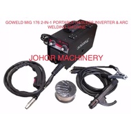 GOWELD MIG 176 2-IN-1 PORTABLE GASLESS MIG INVERTER & ARC （MMA）WELDING MACHINE