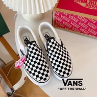 Original Vans Shoes kasut vans lazy shoes Classic Canvas Shoes Men's and Women's Shoes Couple Shoes 