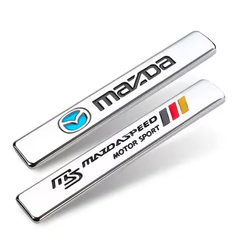 1Pcs Car 3D Metal Emblem Fender Trunk Badge Stickers For Mazda 2 3 6 5 Atenza CX3 CX5 MX5 CX7 Axela 