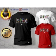 🔥100% Cotton Premium🔥Tshirt NIKKE Kith Master 1987 Retro Classic Baju Graphic Tee