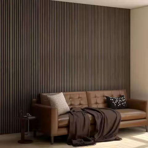 47" x 24" Wood Panels for Wall, 4 Pack Acoustic Panels, Sound Absorbing Slat Wall for Wall Decor, Ho