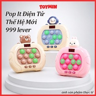 Pop It Electronic New Generation 999 Level Intellectual Stress Relieving Squeeze Toy for Children