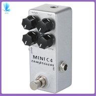 Audio MINI C4 Compressor Guitar Effect Pedal True Bypass Guitar Effects
