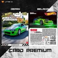 Custom Card Hotwheels Premium Mitsubishi Eclipse Gen.2