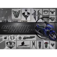 Y16 V1 V2 Y16ZR Full Inner Cover Set Y16ZR HLY Hong Leong / Viss Carbon Inner
