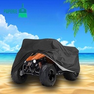 PAPERIE ATV Cover, Heavy Duty Waterproof 4 Wheeler Quad Bike Storage Cover, Basic Edition All Weathe