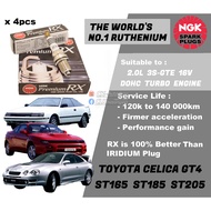 NGK Premium RX Spark Plug - Toyota Celica GT4 2.0L 3SGTE Turbo DOHC ST162 ST165 ST185 ST205 ( Year 1