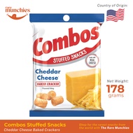 Combos Cheddar Cheese Cracker 178g – Crunchy Baked Snack Filled With Cheese from USA US Snacks