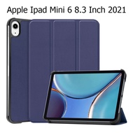 Bao Da Cover Cho Ipad Mini 7 / Mini 6 8.3 Inch 2024 Hỗ Trợ Smart cover Máy Tính Bảng