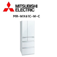 【MITSUBISH三菱電機】 MR-WX61C-W-C/C1  605公升日製六門變頻冰箱 水晶白(含基本安裝)
