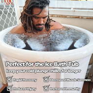 -4 PCS Ice Block Mold 9.4Lbs Ice-Cubes for Cold Plunge or Coolers Black Reusable Silicone Ice Mold f