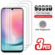 999D Full Cover HD Clear Soft Hydrogel Film For Samsung S24 S23 S22 S21 S20 Note20 Note10 Plus Ultra
