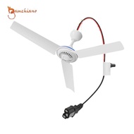 [Gamchiano] Portable Ceiling Fan, Easy to Carry, Mini Hanging Fan, Canopy Fan for Bedroom Gazebo