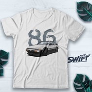 TOYOTA HACHIROKU AE86 AE 86 INITIAL D T-SHIRT JDM DISTRO CLOTHES
