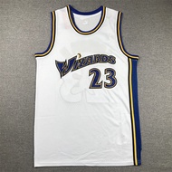 Embroidered Version Wizards No. 23 Retro American Mesh Jersey Sports Jersey Training Jersey Quick-Dr