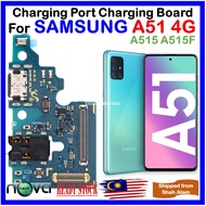 ORl  Charging Port Charging Board with Earphone Jack Fit Fit For SAMSUNG Galaxy A51 4G A515 A515F wi